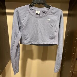 Gymshark Women's Purple Crop Top